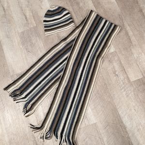 Express wool Scarf and beanie set OS